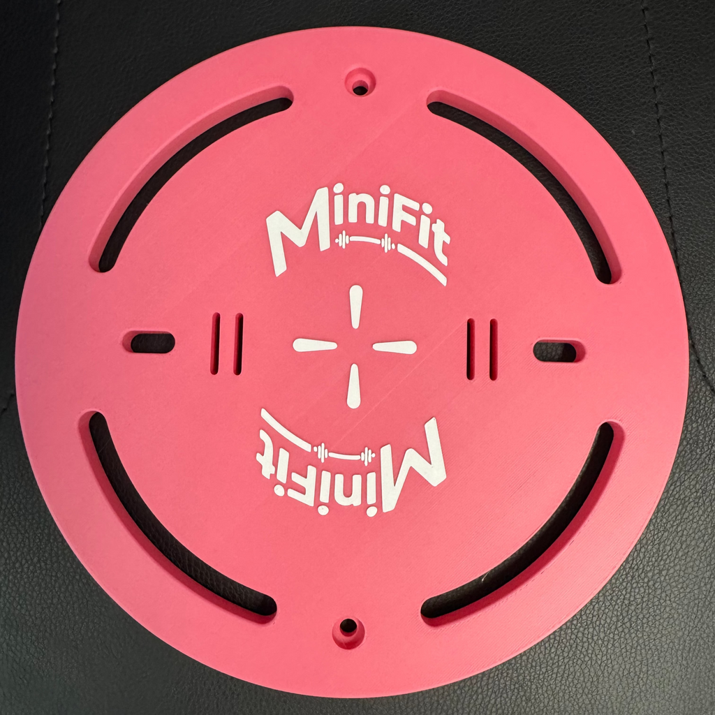 Pink minifit wallball target