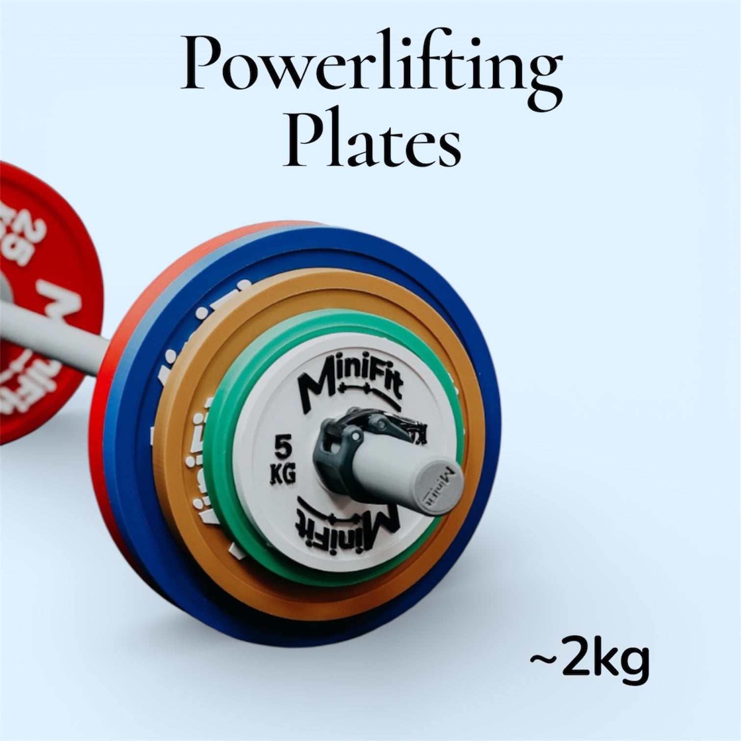 MiniFit Play | Barbell & Plate Sets