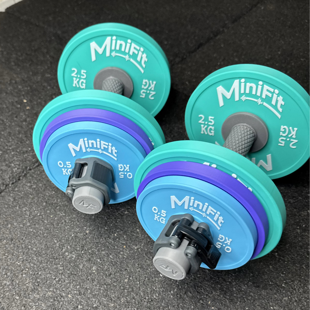 MiniFit Originals Kids | Adjustable Dumbbell Pair